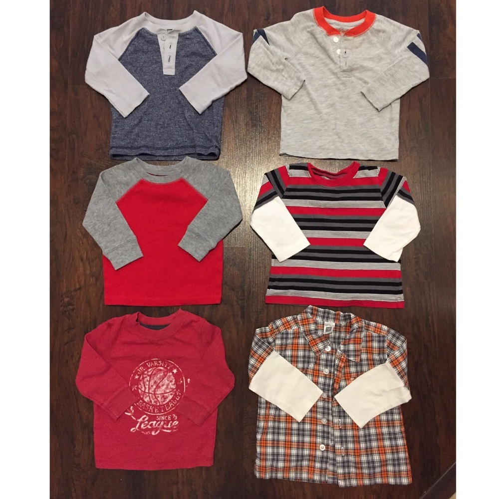 12 month boys shirt lot